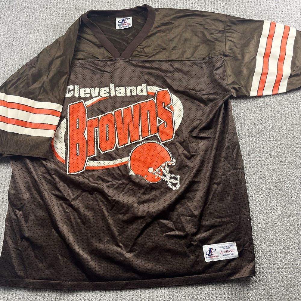 Vintage Cleveland Browns Jersey Mens XL NFL Retro Logo Athletic 90s USA Blank